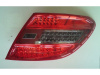 Mercedes C-class W204 (05-) фонари задние светодиодные красно-тонированные, комплект 2 шт.