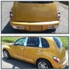 Chrysler PT Cruiser (2001-2005) фонари задние красно-хромированные Altezza стиль