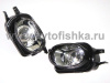 Mercedes C-class W203, W215, W211, W209, R230 фары противотуманные линзовые, AMG стиль, комплект 2 шт.
