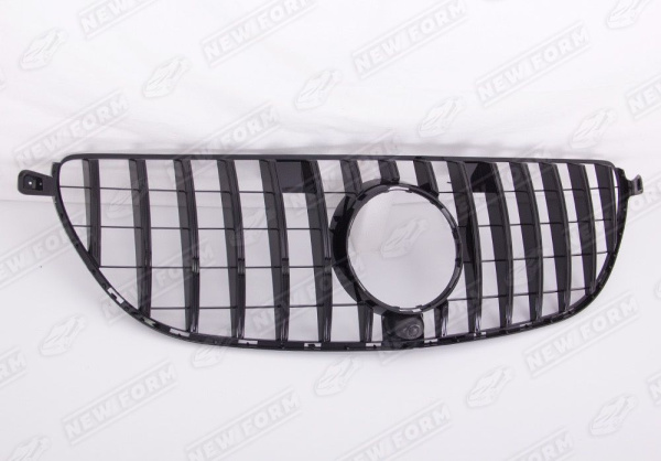 Mercedes-Benz GLE-Klasse W166 2015 - 2018 Решетка радиатора AMG GT черная на бампер 6.3 AMG