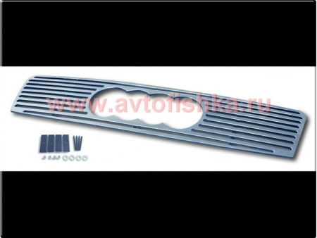 Audi A4 (01-05) решетка радиатора, полированный алюминий.