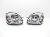 Mercedes SLK R170 (98-04) фары передние хромированные, с поворотниками, комплект 2 шт.