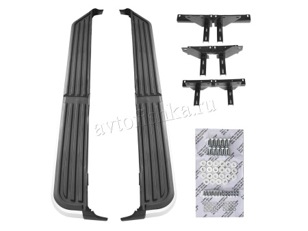 Land Rover Discovery 3 (05-) пороги боковые, подножки, дизайн Оригинал из нержавейки