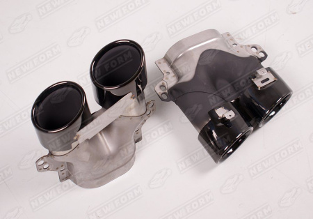 Mercedes-Benz CLS-Klasse C257 2017 - н.в. Диффузор с черными насадками 5.3 AMG