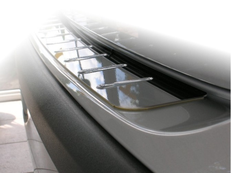 Hyundai i30 (07-) накладка на задний бампер с силиконовыми вставками, к-кт 1шт.