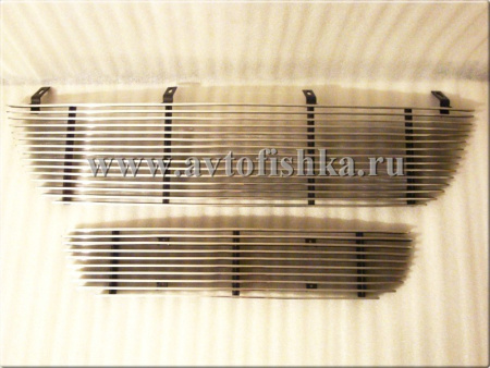 Ford Explorer (02-05) решетка радиатора и переднего бампера алюминиевые.