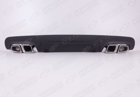 Mercedes-Benz S-Klasse W221 2005 - 2009 Диффузор с насадками 6.3 AMG