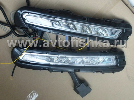 Ford Mondeo с 2010 года передние фары DRL, полный установочный комплект