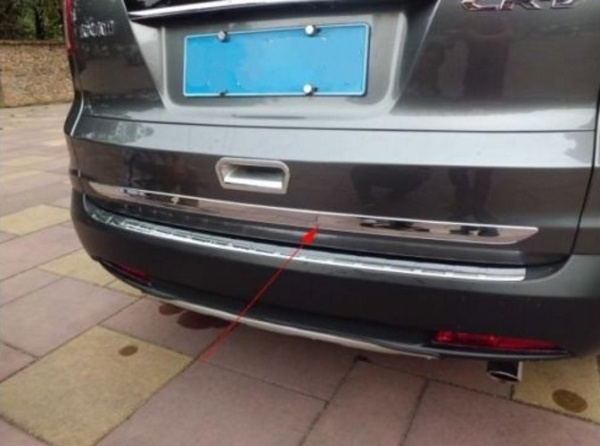 Honda CR-V (12–14) Накладка на кромку крышки багажника, ABS хром.