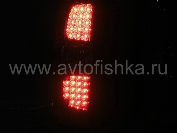 Chevrolet Tahoe, Suburban, GMC Yukon, Denali (07-) фонари задние светодиодные красно-тонированные, дизайн Оригинал, комплект 2 шт.