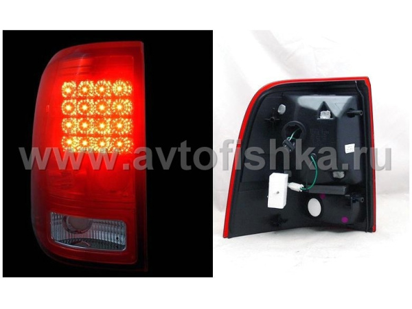 Ford Explorer (02-05) USA фонари задние светодиодные красные, комплект 2 шт.