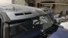 Hummer H3 (05-10)  козырек (спойлер) над стеклом