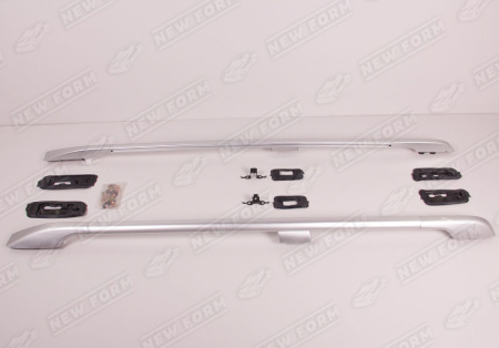 Toyota Land Cruiser LC 200 (1 рестайлинг) 2012 - 2015 Рейлинги серебристые