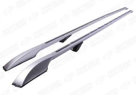 Land Rover Discovery 3 поколение 2004 - 2009 Рейлинги серебристые для Land Rover Discovery 3.