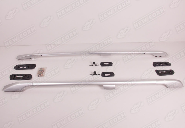 Toyota Land Cruiser LC 200 (2 рестайлинг) 2015 - н.в. Рейлинги серебристые