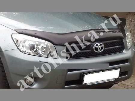 Дефлектор капота темный Toyota RAV 4 2006-2012