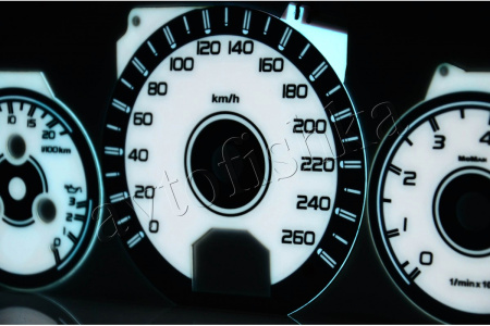 Mercedes W140 S светодиодные шкалы (циферблаты) на панель приборов