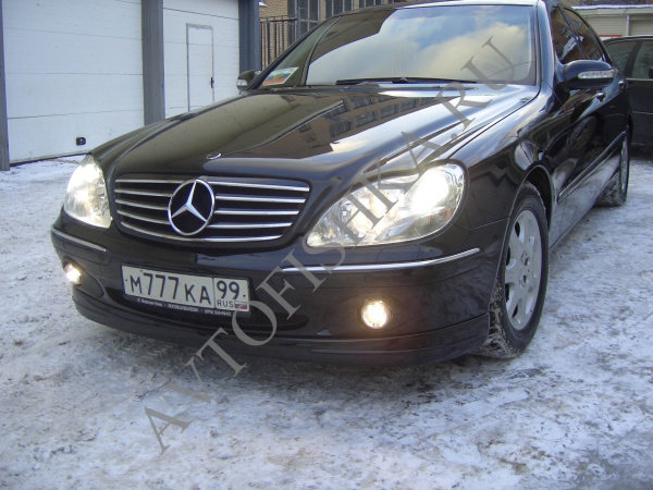 Mercedes S-Class W220 (98-05) Накладка CARLSSON на передний бампер