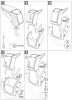 Ford Focus (11–14) Подлокотник в сборе 2, серый