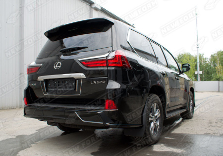 Lexus LX 570 (2 рестайлинг) 2015 - н.в.  Обвес TRD Superior полный комплект черный перламутр