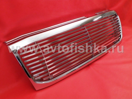 Toyota Land Cruiser 100 (03-07) решетка радиатора алюминиевая в хромированной рамке.