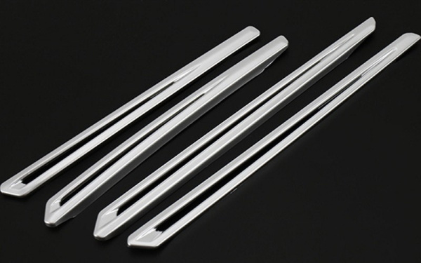 Volkswagen Tiguan (17–) Накладки на крышку аудиоколонки в дверях, 4 части, ABS