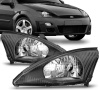 Ford Focus 1 (2000-2004) передние фары черные штатные