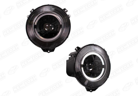 Mercedes-Benz G-Klasse W463 1990 - 2018 Фары дизайн 2018 года черные