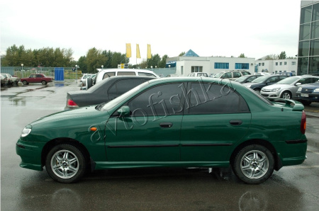 Chevrolet Lanos (05-10) аэродинамический обвес Delta для тюнинга