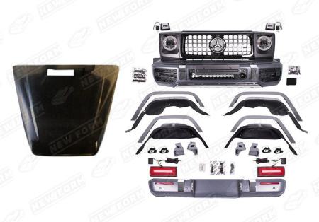 Mercedes-Benz G-Klasse W463 1990 - 2018 Комплект рестайлинга 6.3 AMG с капотом