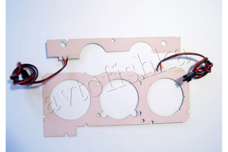 Volkswagen Transporter T4 светодиодные шкалы (циферблаты) на климат