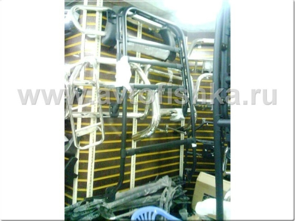 Toyota FJ Cruiser (07-) рейлинги на крышу черные - багажник