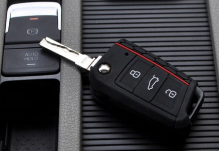 Чехол для ключа, цвет - чёрный