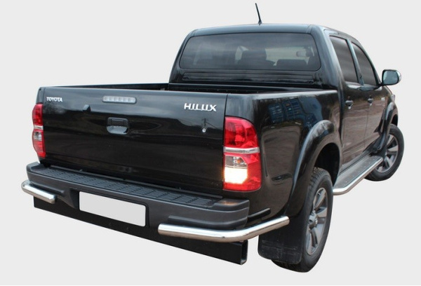 Toyota Hilux (09–/12–) Защита задняя уголки 60 мм