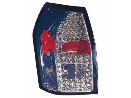 Dodge Magnum (05-08) фонари задние светодиодные черно-хромированные, комплект 2 шт.