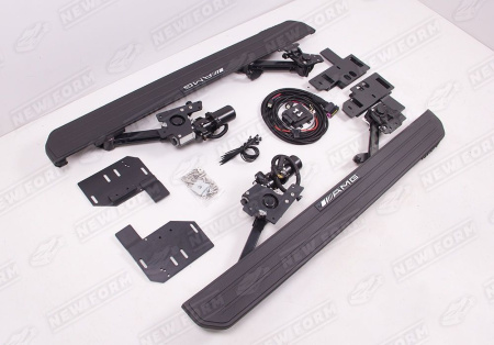 Mercedes-Benz G-Klasse W464 2018 - н.в. Пороги выдвижные короткие AMG Mercedes G-class W464.