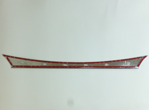 Kia Sorento (13–) Накладка над номером на крышку багажника, ABS, хром.