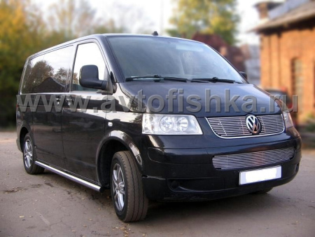 Volkswagen T5 Multivan, Transporter (03-09) накладка на решетку радиатора