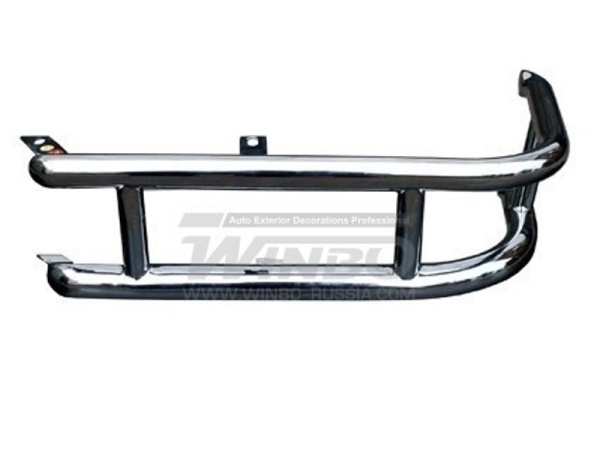 Mitsubishi Pajero (92-99) 5 дверн. защита заднего бампера из нержавеющей стали