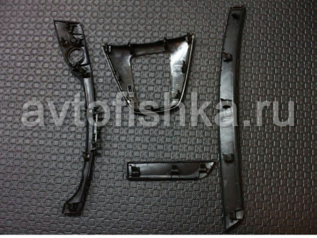 Honda CR-V (2012-) накладки панелей салона, дизайн под дерево, комплект 4 предмета.