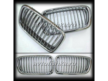 BMW 7 E38 решетка радиатора хромированная.