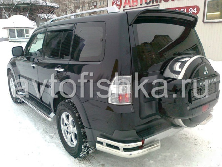 Mitsibishi Pajero 4 (07-14) контейнер (бокс) запасного колеса 265/70R16; 265/65R17; 265/60R18