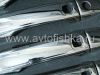Toyota Land Cruiser 200 (08-15) накладки на ручки дверей из нержавеющей стали, комплект 4 шт.