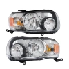 Ford Escape, Maverick (05-07) фары передние хромированные, комплект 2 шт.