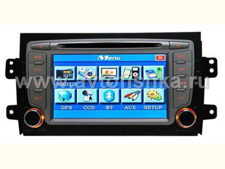 Suzuki SX4 автомагнитола с 7 дюймовым экраном, GPS навигацией