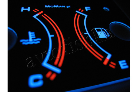 Honda Civic (87-91) светодиодные шкалы (циферблаты) на панель приборов