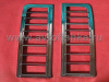Hummer H2 (02-08) хромированные накладки на задние фонари, комплект 2 шт.