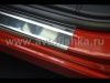 Mercedes W164 ML (05-) накладки на пороги передних и задних дверных проемов, нержавеющая сталь