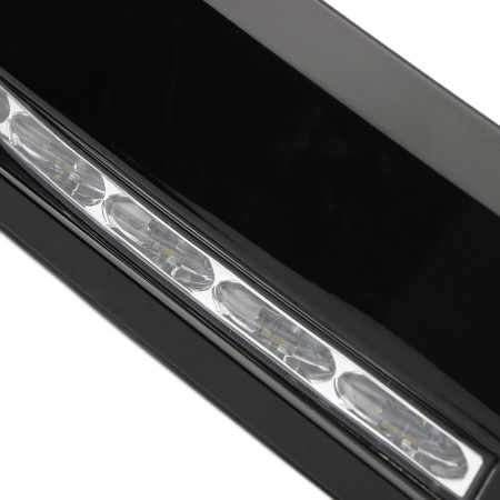 Toyota Tundra (07-) накладки со светодиодной подсветкой DRL на передний бампер, комплект 2 шт.