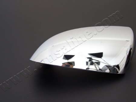 Nissan Qashqai (06-) накладки на боковые зеркала из нержавеющей стали, комплект 2 шт.